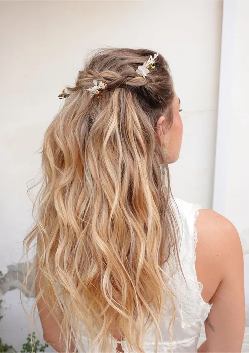 סיכות פרחים מעוצבות