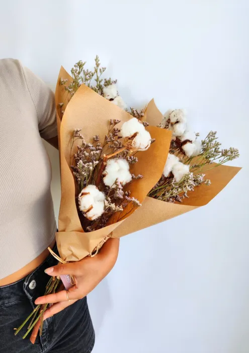 זר כותנה לימוניום